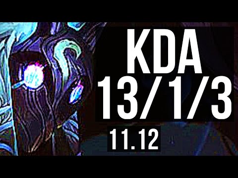 KINDRED vs XIN ZHAO (JUNGLE) | 13/1/3, 71% winrate, Legendary | KR Master | v11.12