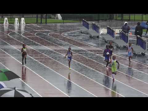 Girls 200m Dash 7-8 Year Old Finals- 44th Annual Northwest Track & Field Classic 2019