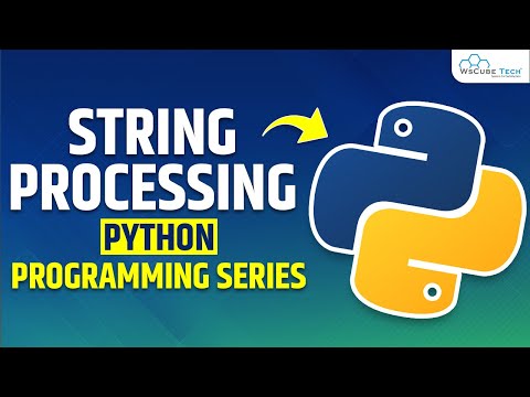 Learn Python String What is String Processing for Beginners - Mind Luster