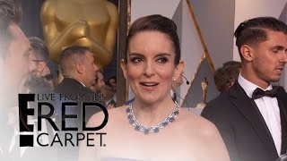 Tina Fey Wants Chris Rock to "Fix the World" at Oscars | Live from the Red Carpet | E! News