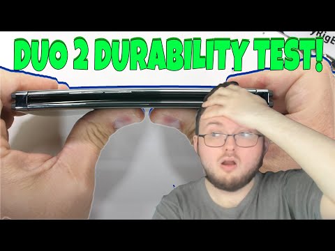 REACTING TO THE MICROSOFT SURFACE DUO 2 DURABILITY TEST! | THIS DEVICE HOLDS UP SO WELL!