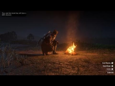 How To Fast Travel From Wilderness Camp Version 1.26 Update Red Dead Online Stand Alone
