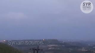 preview picture of video 'ضربات ارهابية صاروخية على مدينة جبلة والدفاعات الجوية تسقط كل الصواريخ في أول ايام الشهر الفضيل'