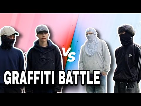 WHO WINS? Come 2 VS 2 | 05 GRAFFITI BATTLE