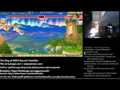 KING OF GGPO Tournament - ROUND 3 - FINALS - UCB (O. Sagat) vs MEGAMAN3D (Claw)