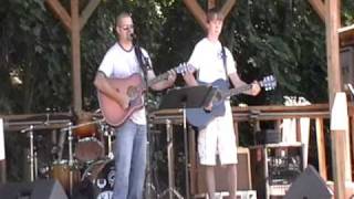 Tyler Hough and Ben Haines playing Mercury by The Clarks 8-28-10.MOD