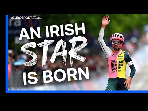 Ben Healy Takes Stage 8 Of Giro d'Italia with Ease! | Eurosport