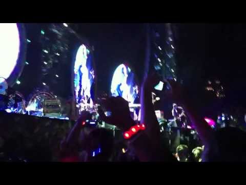 Coldplay live Malieveld Den Haag  The Hague V.I.P DECK 6-09-2012 HD