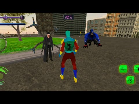 Spider Hero Battle | Amazing Frog Rope Web Hero Flying power hero - Android GamePlay