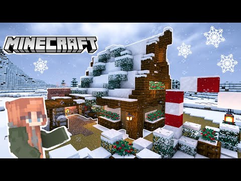 Christmas Blacksmith Shop in Minecraft! ❄️ Let's Play Episode 2