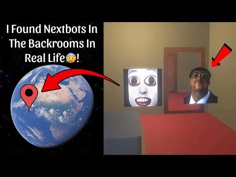 I Found Nextbots In The Backrooms Level 188 On Google Earth And Google Maps 😱!