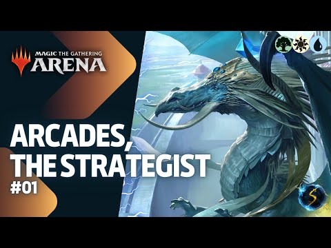 It's Showtime: Arcades, the Strategist 🌲☀️💧 #01 - MTG Arena - Historic Brawl