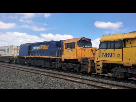 XR559 On 6MP4 Pacific National / TOLL Intermodal Containers (12/2/2021) - PoathTV Australian Trains