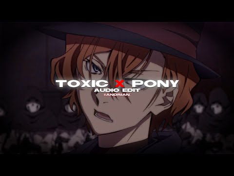 toxic x pony 「britney spears & ginuwine」 // audio edit