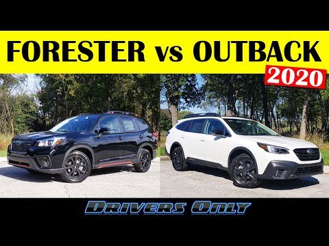 2020 Subaru Forester vs 2020 Subaru Outback