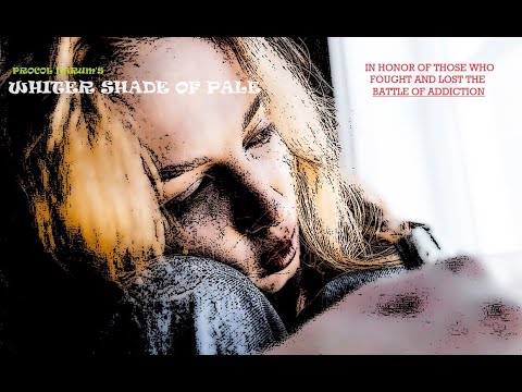 WHITER SHADE OF PALE (Procol Harum) [ADDICTION] with ON SCREEN LYRICS - Cover by Deborah