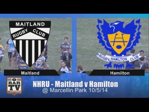 NHRU Round 5 - Premier 1 Highlights - Maitland v Hamilton