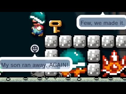 beetle story 6 ( comments on ) by Severa ~ WORLD RECORD! - SUPER MARIO MAKER - NO COMMENTARY 1AW