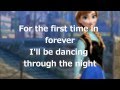 For the First Time in Forever Lyrics - Frozen 