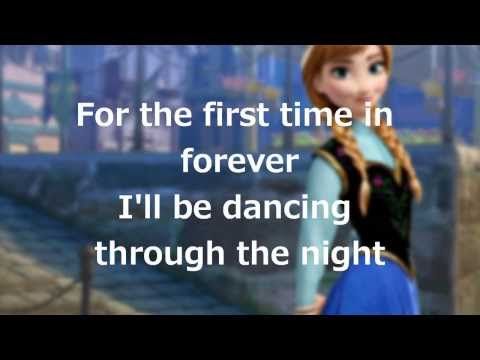Lyrics: "For the First Time in Forever" (Disney's Frozen)