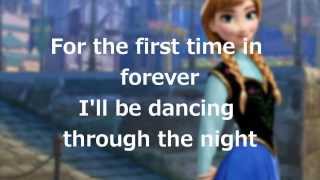 Lyrics: &quot;For the First Time in Forever&quot; (Disney&#39;s Frozen)