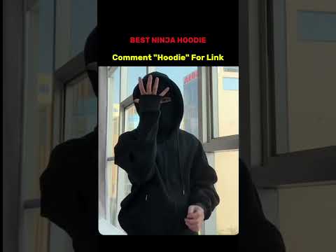 Ninja Hoodie💥 Link In Discription 🛒#hoodie #fashion #india #mensfashion #amazonfashion