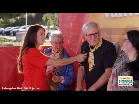 Magdalena bjuder in till Postkodfest i Bollstabruk - Postkodlotteriet