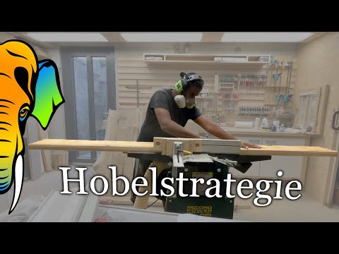 Effizient Abrichten und Hobeln mit Strategie | Was tun mit den Spänen? (Fensterbänke Teil 5)