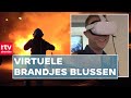 Brandweer blust digitaal brandjes: 'Als voorbereiding op het echte werk' | RTV Drenthe