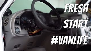 Van Build 1: How to Deep Clean Your Van Before Building