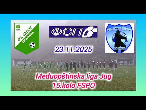 FK JAVOR SLADAJA - FK SINĐELIĆ VOJNIK 5:1 (3:0) MFL JUG 25/26 15. kolo FSPO