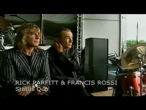 Status Quo - Francis And Rick Interview - The Band Aid Story 2004 Short Documentary