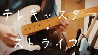 ギター初心者が1年毎日練習した結果/テレキャスター•ストライプ【ポルカドットスティングレイ】
