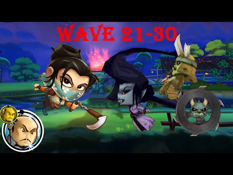Samurai vs Zombies Defense 2  - Wave 21 to 30