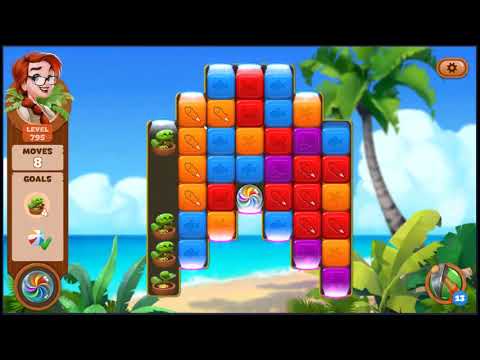 Lost Island Blast Adventure Level 795 - NO BOOSTERS 🏝️ | SKILLGAMING ✔️