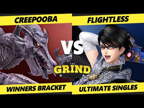The Grind 169 - Creepooba (Ridley) Vs. Flightless (Bayonetta) Smash Ultimate - SSBU