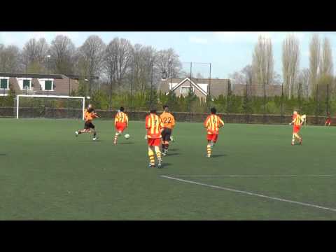 9 april 2016 VV De Meern C2 - Focus 07 C1 com 2-2 - Doelpunt Focus (1-2)
