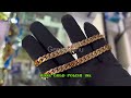 ITALIAN BRACELET CUBAN ROSE GOLD COLOUR