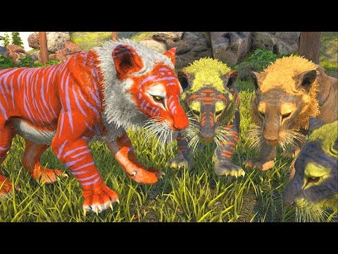 I Conquered a Territory and Became an Alpha Tiger! Dinosaurs Ark Dino Evolved (PT/BR)