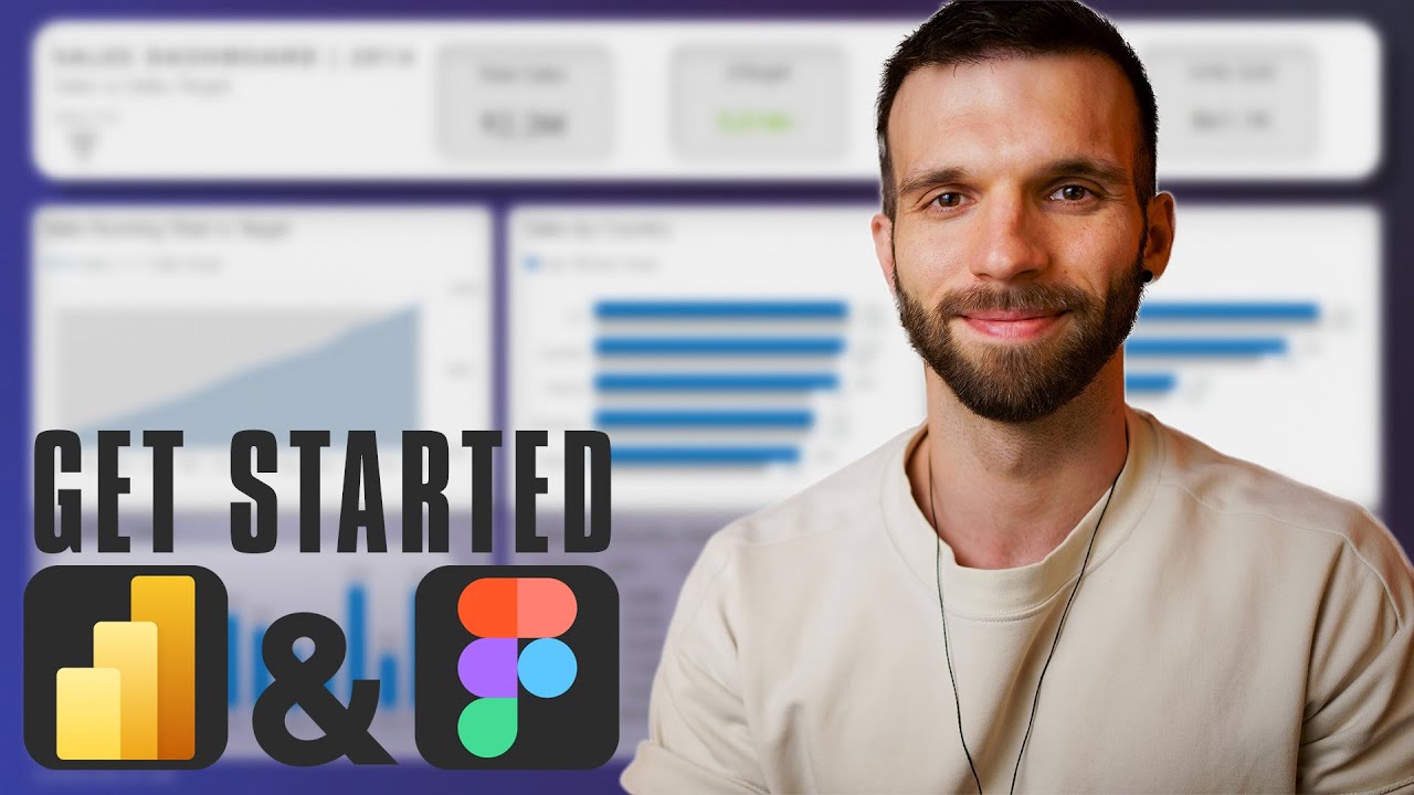 Power BI Design Tutorial with Figma | Beginner's Guide