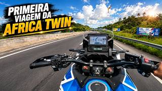 PRIMEIRA VIAGEM DE AFRICA TWIN 1100