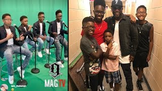 Wanya Morris From Boyz II Men 4 Son&#39;s Can Sang! 🎤