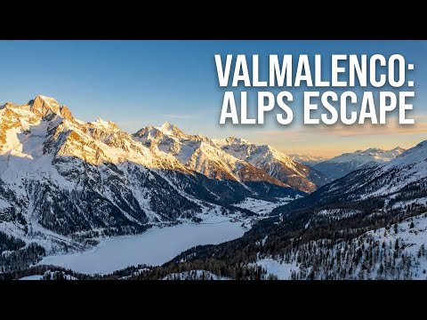 4K Drone | Chiesa In Valmalenco #italia #mountain #alps