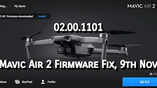 Firmware controller FIX Mavic Air 2, 02.00.1101