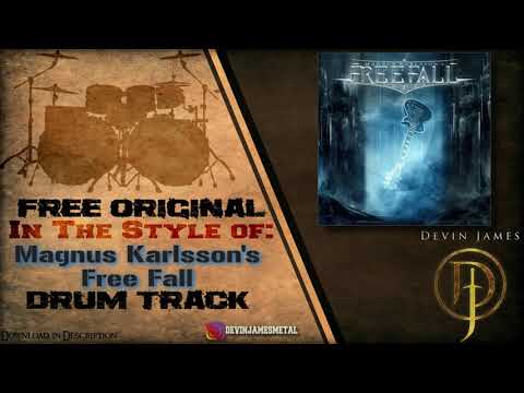 Magnus Karlsson's Free Fall Styled Free Original Drum Track - 160 BPM (FREE WAV & MIDI DOWNLOAD)