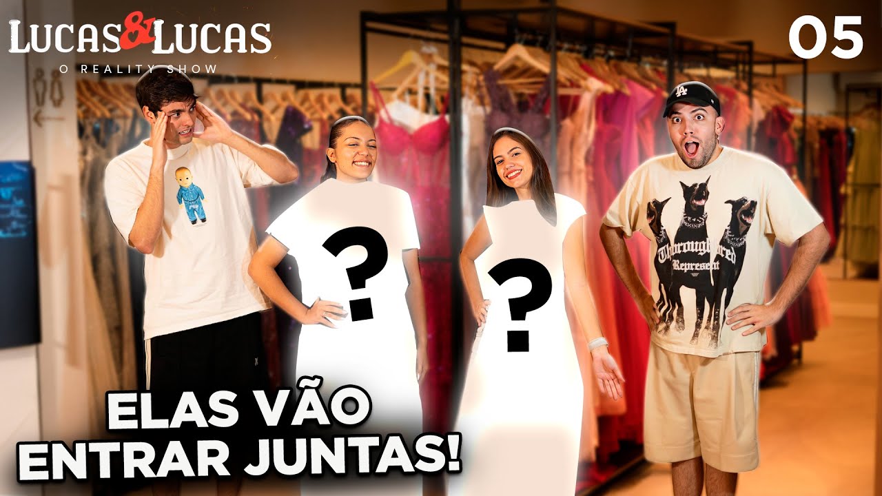 ESCOLHENDO OS VESTIDOS DAS NOSSAS IRMÃS PRO CASAMENTO - Lucas & Lucas - O Reality Show (Episódio 5)