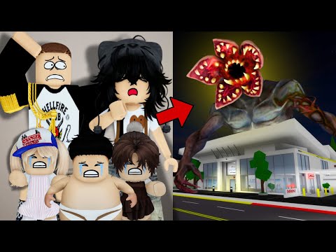 Ang STRANGER THINGS sa BROOKHAVEN! With BABIES! (ROBLOX RP TAGALOG)