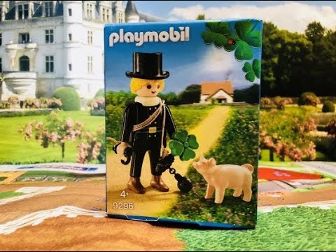 unboxing Playmobil 9296 Chimney sweep with lucky pig (04955)