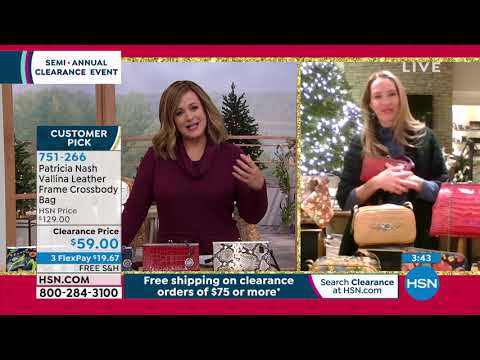 HSN | Semi-Annual Patricia Nash Handbags & Accessories Clearance 12.21.2021 - 08 PM