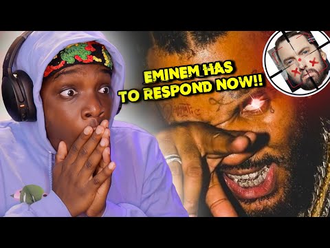 THIS IS FREAKIN CRAZY!!! | The Game - Black Slim Shady (Eminem DISS) (REACTION!)
